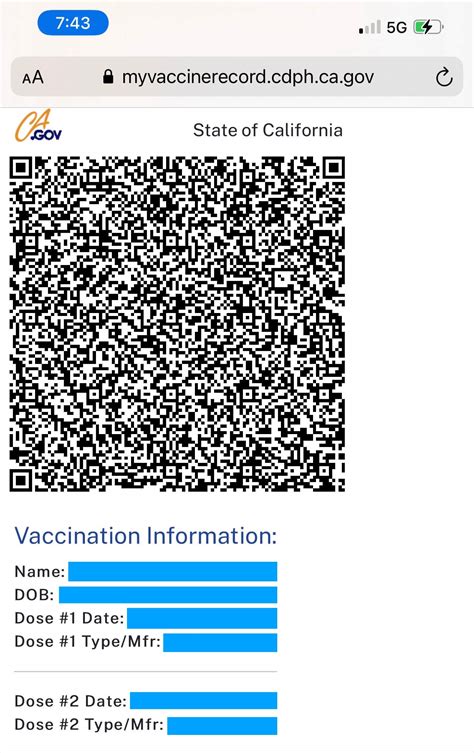 covid smart health card california|California's My Vaccine Record .